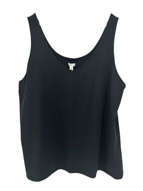 NWT J. Jill Perfect Reversible Minimalist Tank in Black - Size 4X